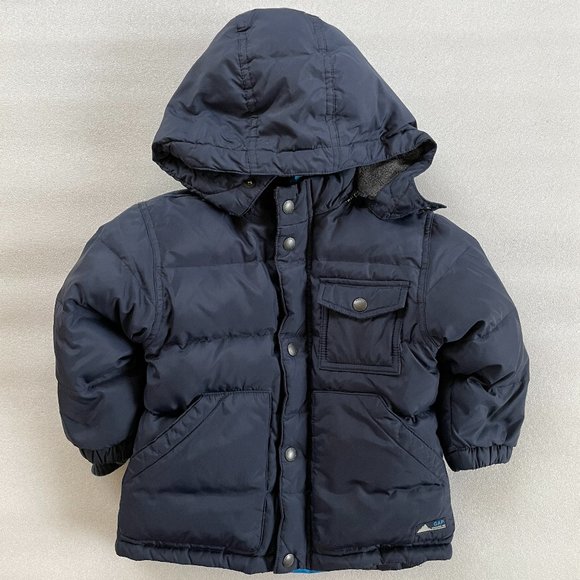 Baby Gap Warmest Jacket Plush Down Fill Hooded Puffer - Picture 1 of 8